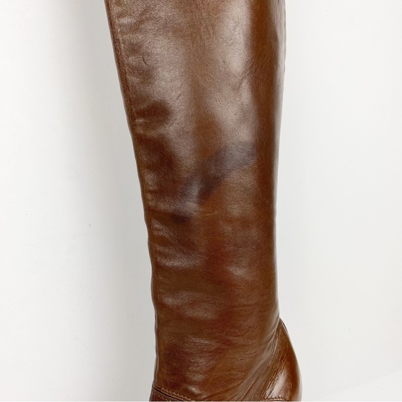 Brian Atwood Pointed Toe Knee High Leather Boots Size 9.5 - Picture 12 of 14